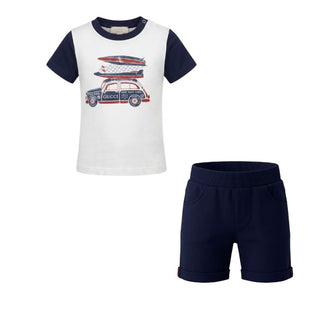 Gucci Completo Con T-Shirt E Bermuda Per Neonato 336072-X3590