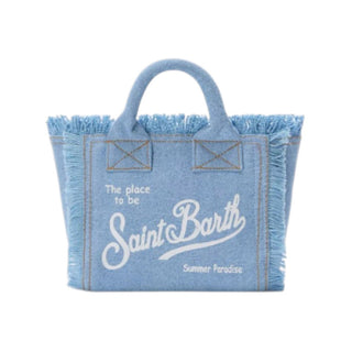 Mc2 Saint Barth Borsa Vanity Mini In Denim Chiaro VAMI001/00426L