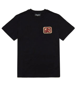 Dsquared2 Crewneck T-shirt with applied logo DQ1979-D0A3Z