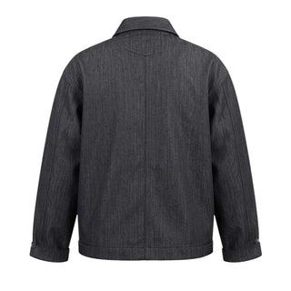 I'm Brian Camicia Oversize Grigia In Misto Lana CA3835J Per Bambino
