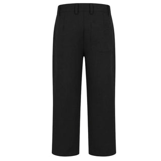 Daniele Alessandrini Pantaloni Eleganti Neri Gamba Dritta 1231P00337 Per Bambino