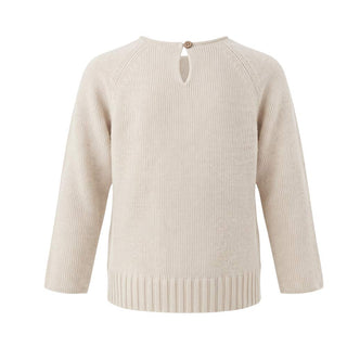 Maperò Maglia Avorio In Misto Lana M34368/644J Per Bambina