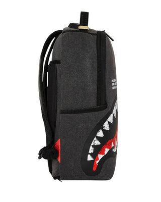 SPRAYGROUND Zaino SHARK CENTRAL PAINTED DLXS 910B7165NSZ In Denim