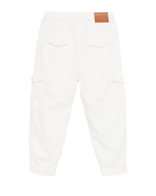 Ermanno Scervino Pantaloni cargo in denim da bambina SFPA030