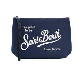 Mc2 Saint Barth Pochette Aline In Nylon Blue Navy ALI0053/00097L