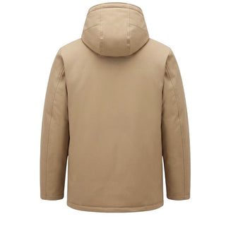 Fay Giacca Imbottita Beige Con Gancio NAM3651030 Per Uomo