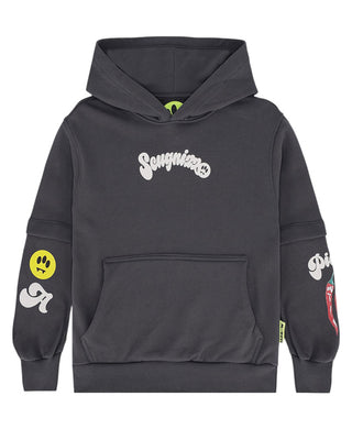 Barrow Felpa con cappuccio e stampa tre di bastoni F5BKJUHS158