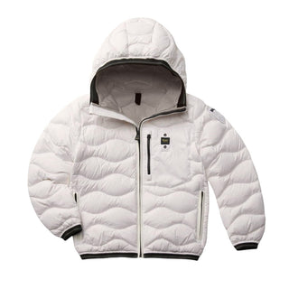 Blauer Giubbino trapuntato a onde Brinton da bambino 25WBLKC03438