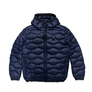 Blauer 22WBLKC03431 Padded Hooded Jacket With Logo