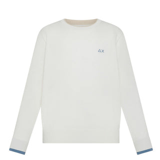 Sun68 Maglia Avorio In Cotone Per Bambino K36309/31