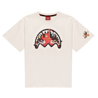 SPRAYGROUND T-shirt Avorio A Maniche Corte Con Stampa SPY1423IVO