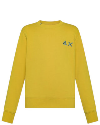 Sun68 Felpa Girocollo F35303 Con Logo