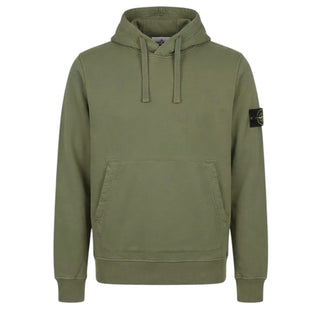 Stone Island Felpa Verde Con Cappuccio L2S156100062/V005G Per Uomo