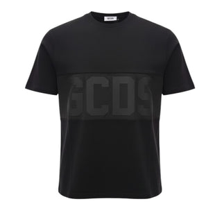 GCDS T-shirt Nera Con Logo Z0MLQC109J101/999B Unisex