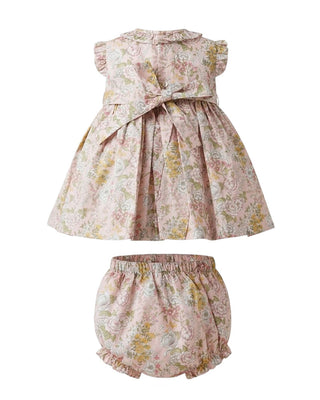 Tartaleta Vestina Cerimonia con punto smock B8123V