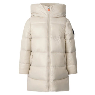 Save the Duck Giubbino Millie lungo in nylon laqué da bambina J45510G2