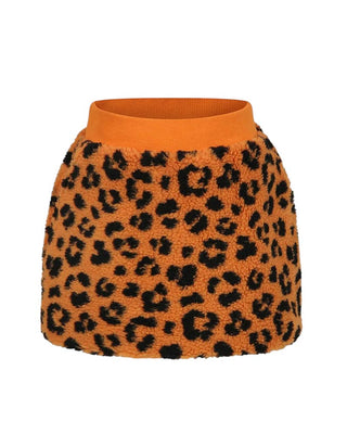 Kenzo Gonna animalier in teddy K60551