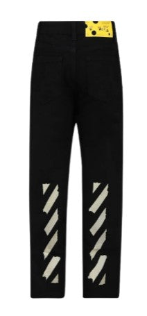 Off-White Jeans in denim con logo OBYA001F23DEN0030701