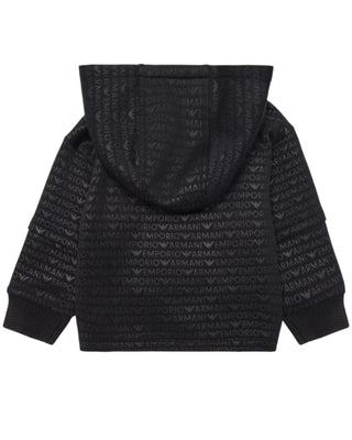 Emporio Armani Felpa blu navy con cappuccio 6DHBJA-4JHYZ