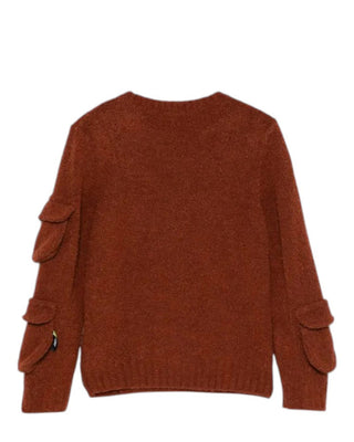 Msgm Maglia girocollo bouclé F4MSJBJP019
