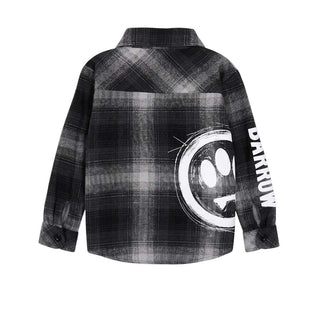 Barrow Camicia Nera A Quadri F6BKNBSI181-110 Per Neonato