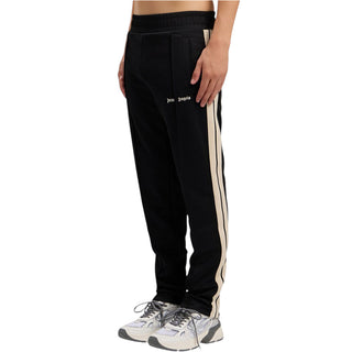 Palm Angels Pantaloni Track Neri Con Logo PMCJ020S26FAB001N