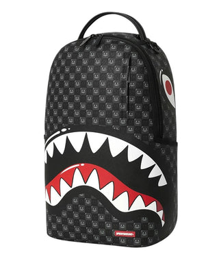 SPRAYGROUND Zaino SHARKS IN PARIS WTF BUBBLY BLACK CHECK 910B8633NSZ
