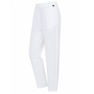 Aspesi Pantaloni bianchi in misto lino S24001PLL6000