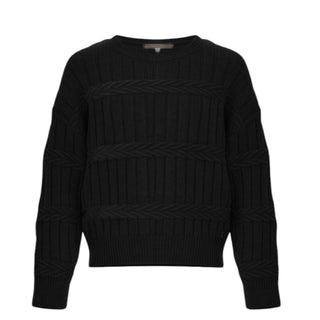 Kocca Maglia nera Tory in misto lana A25JMA7819ABUN0000