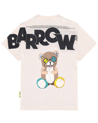 Barrow T-shirt a maniche corte con Smile e logo F5BKJUTH046