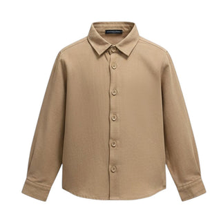 Daniele Alessandrini Camicia In Misto Lino Per Bambino 1235C00437C