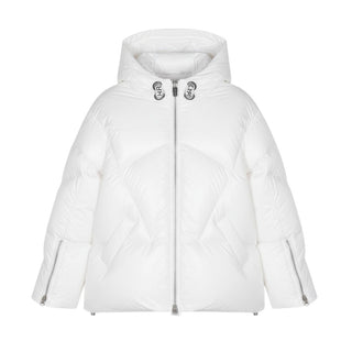 Khrisjoy Giubbino trapuntato con cappuccio KT2P17-N0198