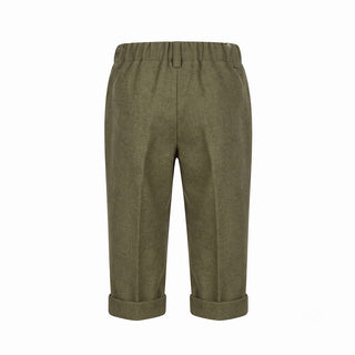 J.o Milano Pantaloni Verdi In Misto Lana 2664A3/2 Per Neonato