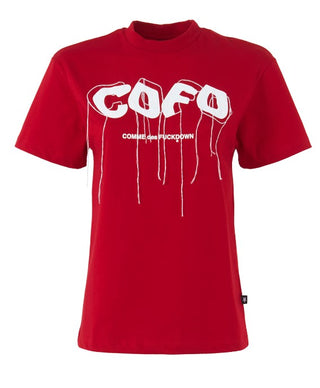 Comme des Fuckdown Crew-neck T-shirt with CDFD1992 logo