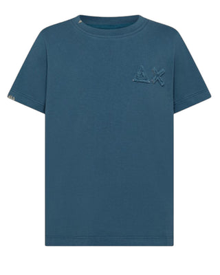 Sun68 T-shirt A Maniche Corte T35315 Con Logo
