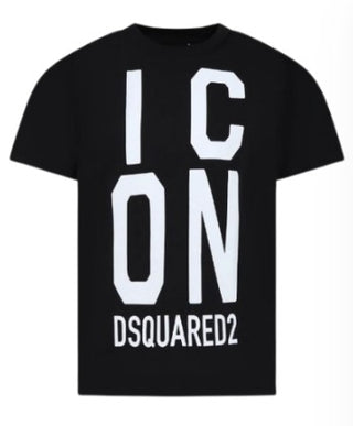 Dsquared2 T-shirt girocollo con logo stampato DQ2036-D00MV