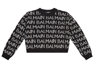 Balmain Pullover mit Rundhalsausschnitt BT9A10