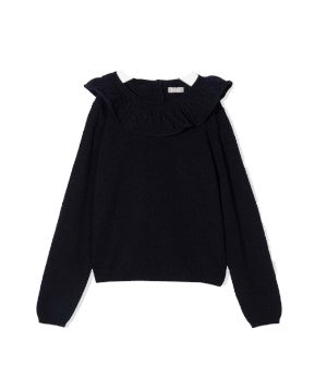 The Owl Ruffled Sweater A21MA354EM220