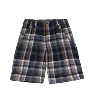 J.o Milano Bermuda A Quadri Blu 2664E4-01J Per Bambino