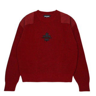 Dsquared2 Maglia Bordeaux In Misto Lana DQ3437-D0AJD-DQ452 Per Bambini