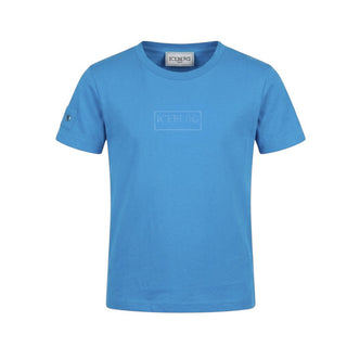 Iceberg T-shirt Azzurra A Maniche Corte Per Bambino TSICE6106BJ-V4