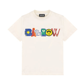 Barrow T-shirt Panna A Maniche Corte S6BKJUTH045-013