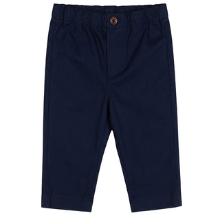 J.o Milano Pantaloni Blu In Gabardina 2664B2-01J Per Bambino