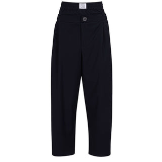 Doudou Pantaloni dritti blu a doppio strato DW6Q11-I01218