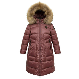 Blauer Giubbino Trapuntato 19WBLGK03302 Lungo Con Pelliccia