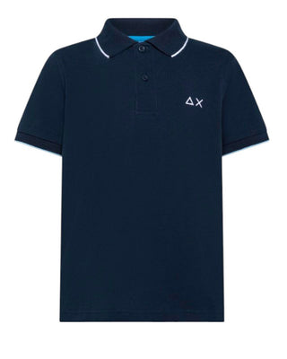 Sun68 Polo A Maniche Corte A35310B Con Logo