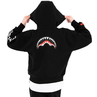 SPRAYGROUND Felpa Nera Con Stampa SPY1514GBLK Per Bambini