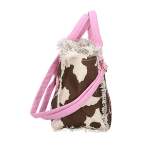 Mc2 Saint Barth Borsa Colette In Canvas Con Fantasia Muccata COL0001/00327L