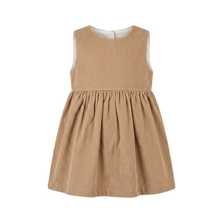 Coccodè Vestina In Velluto A Coste Beige C64215/95 Per Neonata