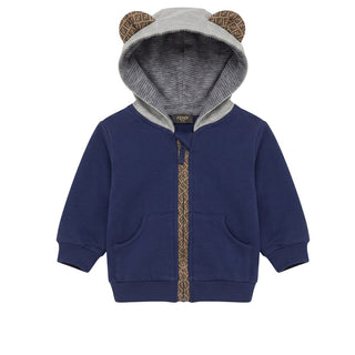 Fendi Zip Up Hoodie Z44240